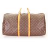 Image 1 : Louis Vuitton Brown Monogram Canvas Leather Keepall 60 cm Duffle Bag Luggage