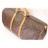 Image 4 : Louis Vuitton Brown Monogram Canvas Leather Keepall 60 cm Duffle Bag Luggage