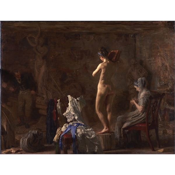 Thomas Eakins - William Rush Carving a Figure