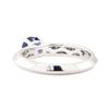 Image 3 : 1.02 ctw Sapphire And Diamond Ring - 18KT White Gold