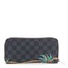 Image 2 : Louis Vuitton Damier Cobalt Jungle Limited Edition Zippy Vertical Wallet