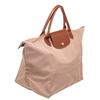 Image 2 : Longchamp Pink Canvas Convertible Shoulder Bag