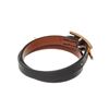 Image 3 : Hermes Black Leather Behapi Bracelet