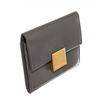 Image 2 : Yves Saint Laurent Grey Smooth Leather Tab Wallet