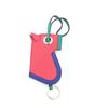Image 2 : Hermes Camail Bag Charm Leather Blue, Green, Multicolor, Red