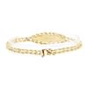 Image 2 : Double-Rope I.D. Bracelet - 14KT Yellow Gold