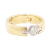 Image 1 : 0.26 ctw Diamond Ring - 14KT Yellow And White Gold