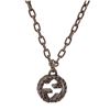 Image 2 : Gucci Silver-tone Interlocking GG Necklace