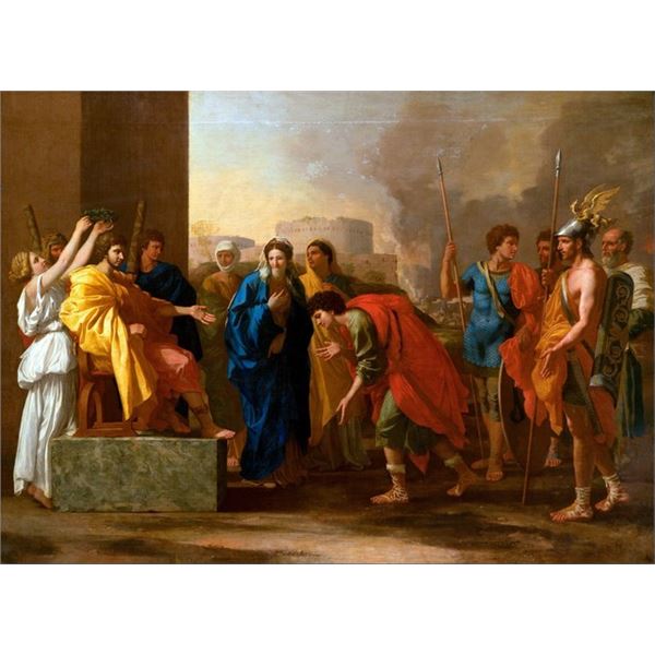 Nicolas Poussin - The Continence of Scipio