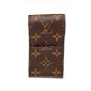 Image 1 : Louis Vuitton Brown Monogram Canvas Cigarette Case Clutch Bag