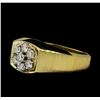 Image 1 : 0.56 ctw Diamond Ring - 14KT Yellow Gold