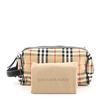 Image 1 : Burberry Cosmetic Pouch Vintage Check Canvas Brown