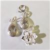 Image 1 : Silver Lot Of 3 Pendant (~Size 0) (~length 0 inches) (~weight 3.27g), Suggested Retail Value $100