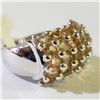 Image 2 : Silver Citrine Ring (~Size 7)(Ring is resizable for $40) (~length 0 inches) (~weight 7.86g), Suggest