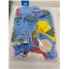 Image 4 : Misc Craft Kit, Foam Shapes, String, Pipe Cleaners, Laser Pointer, in storage tote