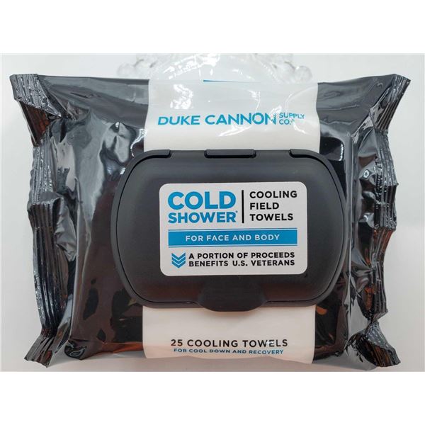 Duke Cannon Cold Shower Cooling Field Towels 25 per pack