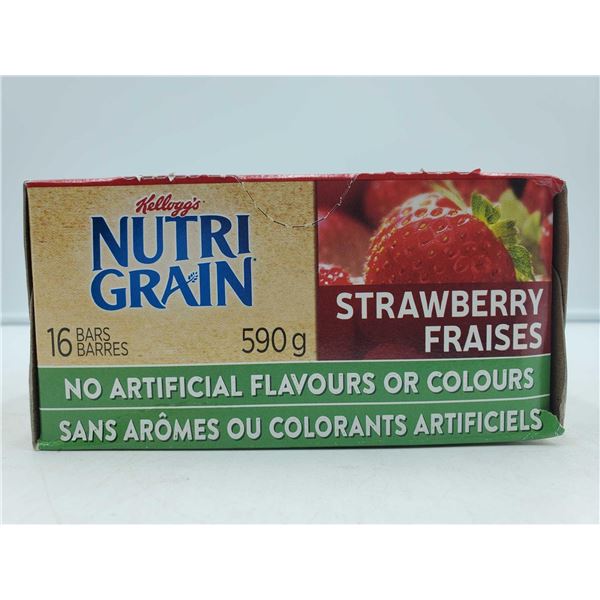 Kellogg's Nutri Grain- Strawberry Flavour (16ct)