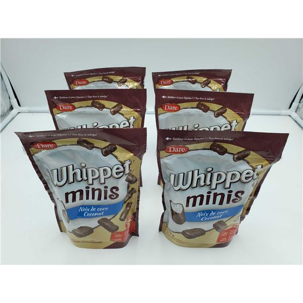 Whippet Mini Dark Chocolate & Coconut Bars 6x200g