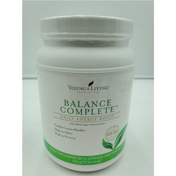 Young Living Balance Complete Daily Energy Boost Shake Powder- Vanilla 756g