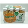 Image 1 : Tropicana 100% Orange Juice 12x15.2oz - Past Best Before Date - See photo