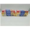 Image 1 : Voortman Bakery Assorted Cookies -  2X Strawberry Wafer - 2X Vanilla Wafer  -2X Fudge Striped Shortb
