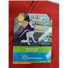Image 2 : NEW RC Pets  Fleece Lined Coat Red/Reflective Silver - Size 28