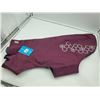 Image 1 : NEW RC Pets Fleece Lined Coat Burgundy/Reflective Silver - Size 30