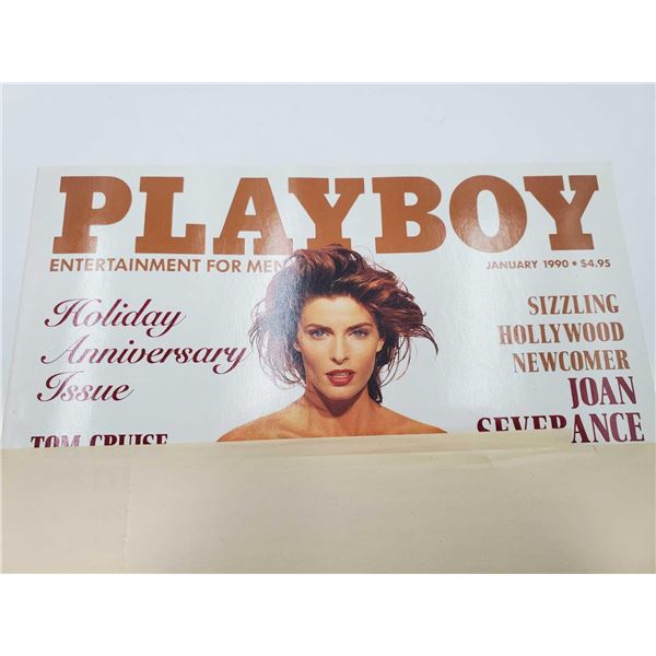 Vintage Complete Year of 1990 Playboy Magazines In Very Good Condition (Lot Of 12)