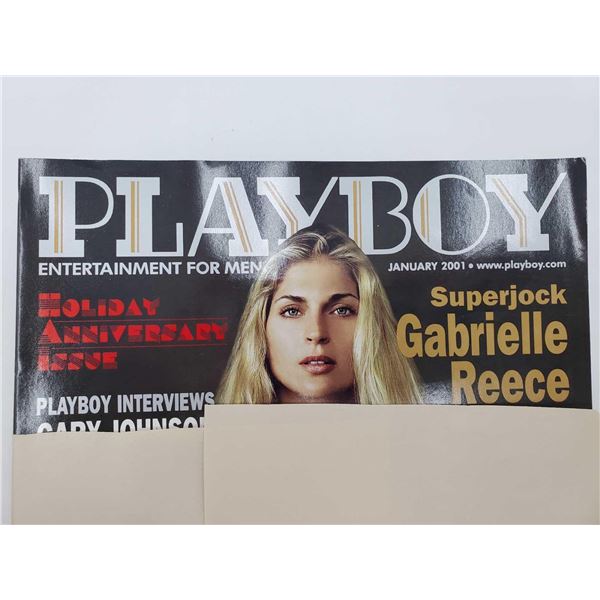 Vintage 2001 Playboy Magazines In Very Good Condition (Missing May Issue) (Lot Of 11)