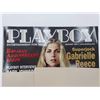Image 1 : Vintage 2001 Playboy Magazines In Very Good Condition (Missing May Issue) (Lot Of 11)