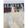 Image 4 : Vintage 2001 Playboy Magazines In Very Good Condition (Missing May Issue) (Lot Of 11)