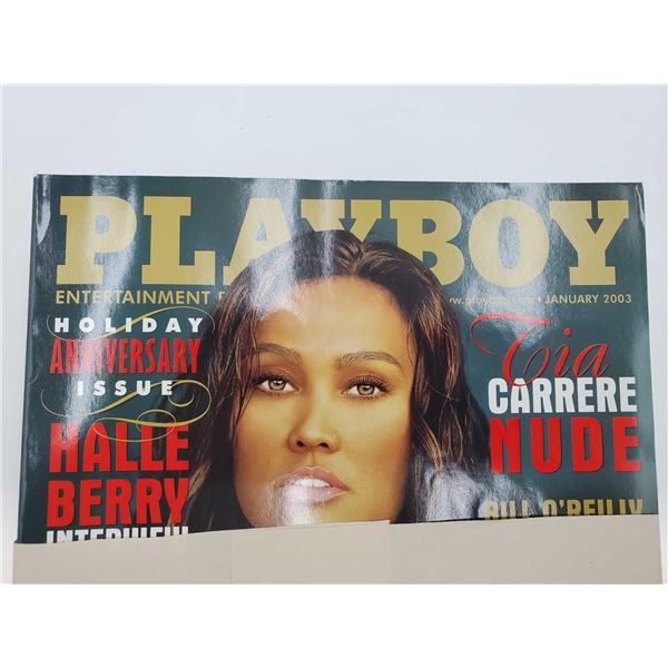 Vintage Complete Year of 2003 Playboy Magazines In Very Good Condition (Lot Of 12)
