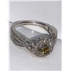 Image 3 : Ladies 14K Gold 1.04 TW Carat Round Cut Diamond Ring Appraised $18,200.00