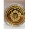 Image 2 : Strong Love & Peace commemorative President Zelenski Ukraine NEW Cased Collector Medallion