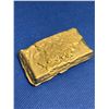 Image 1 : Hand poured Ingot made from recovered computer pins recovery 120.4 Grams - purity & contents unknown