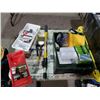Image 3 : Lot of Paint Supplies and sundries with tote