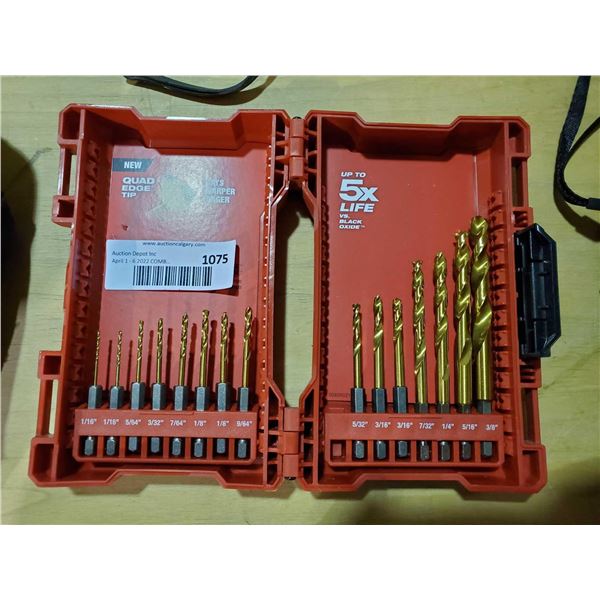 Milwaukee Titanium Drill Bit Set
