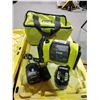 Image 1 : Ryobi Lythium 18V Inflator/Deflator kit with charger