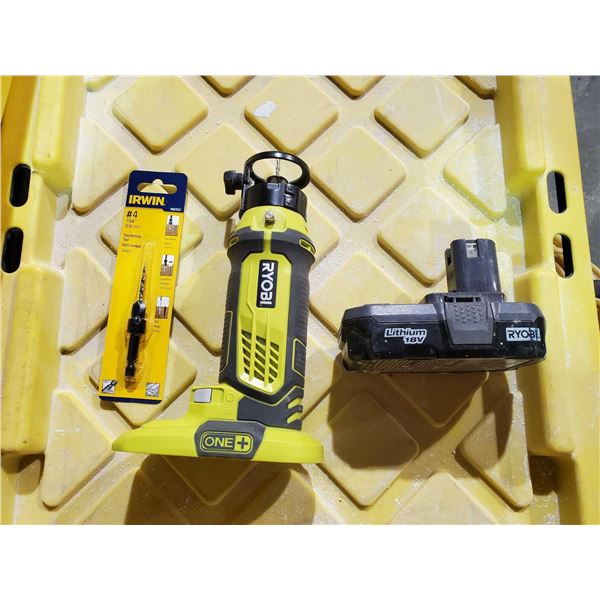 Ryobi Countersink Drill with Lithium 18v Battery