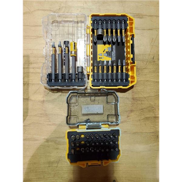 lot of 2 - DeWalt Drill driver Sets