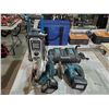 Image 1 : Makita cordless 18V Assorted Saws and Portable Radio with charger