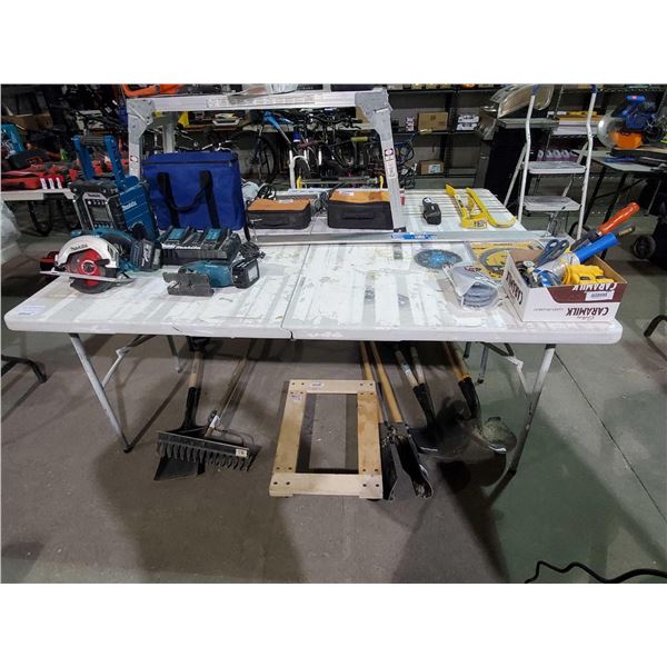 6ft x 29in x 29in Folding Table