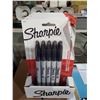 Image 2 : Lot of 6 - 5 Pack Black Sharpie Markers