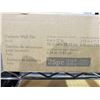 Image 2 : Allen & Roth Ceramic Wall Tile-Pearl(25- 4in x 12in)