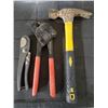 Image 1 : Lot of Assorted Tools - PEX Crimp, Hammer, PEX Shear