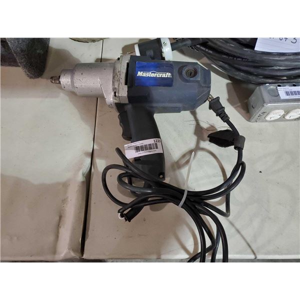 Mastercraft Impact Wrench 120v