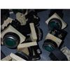 Image 2 : Big Lot of Fuji Green Push Button #AH25-F