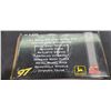 Image 8 : LIMITED EDITION 1 0F 3,500 JOHN DEERE 97 STOCK CAR DIE CAST METAL SCALE 1?24 COMES WITH CERTIFICATE 