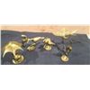 Image 8 : FIVE BRASS BIRDS CRANES/DUCK/ WOODPECKER