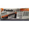 Image 2 : FULL BOX OF PASLODE 3 !/4" ROUND DRIVE STRIP NAILS AND PARTIAL BOX OF 3 1/4" RING STRIP NAILS